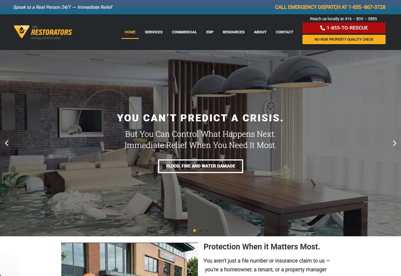 The Restorators website